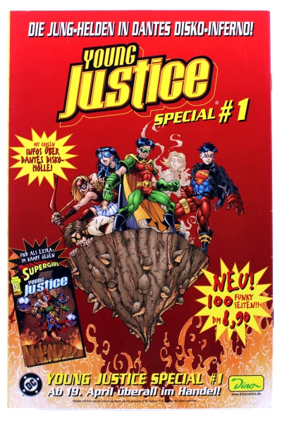 DC Comics Young Justice Comic Nr. 4: Harm Alarm von Dino